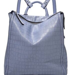 FOSSIL Leather Parker Backpack - Light Lilac